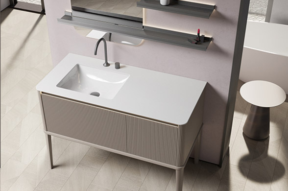 2120 实木烤漆浴室柜（镜）组合